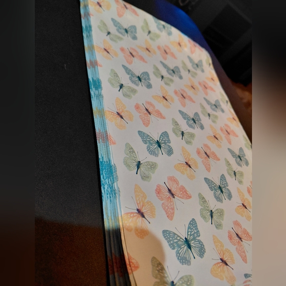 NWT - 20ct. 10x13 Butterflies Polymailers Random Thank You Cards/Stickers - Picture 3 of 6